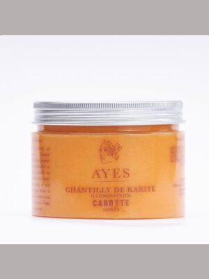 Chantilly de karité carotte 250ml - Ayes Essentielle