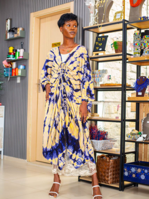 Ensemble 2 Pieces En Coton Dempe - Feitty 225