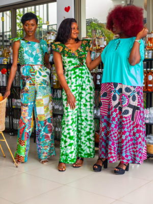 Trio - Boubou 2 Ton Combinaison Koko Dunda Combinaison N’Zassa - Feitty 225