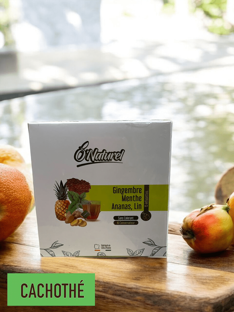 GINGEMBRE MENTHE ANANAS LIN - O’NATUREL