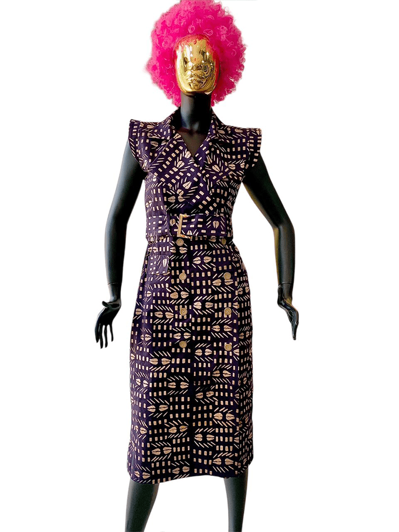 ROBE JEANS - ABLA F COLLECTION