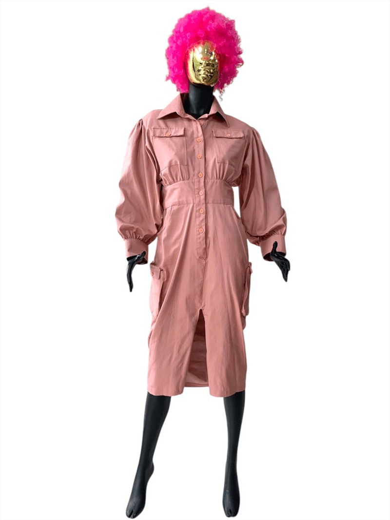 ROBE JEANS SAUMON - ONAF